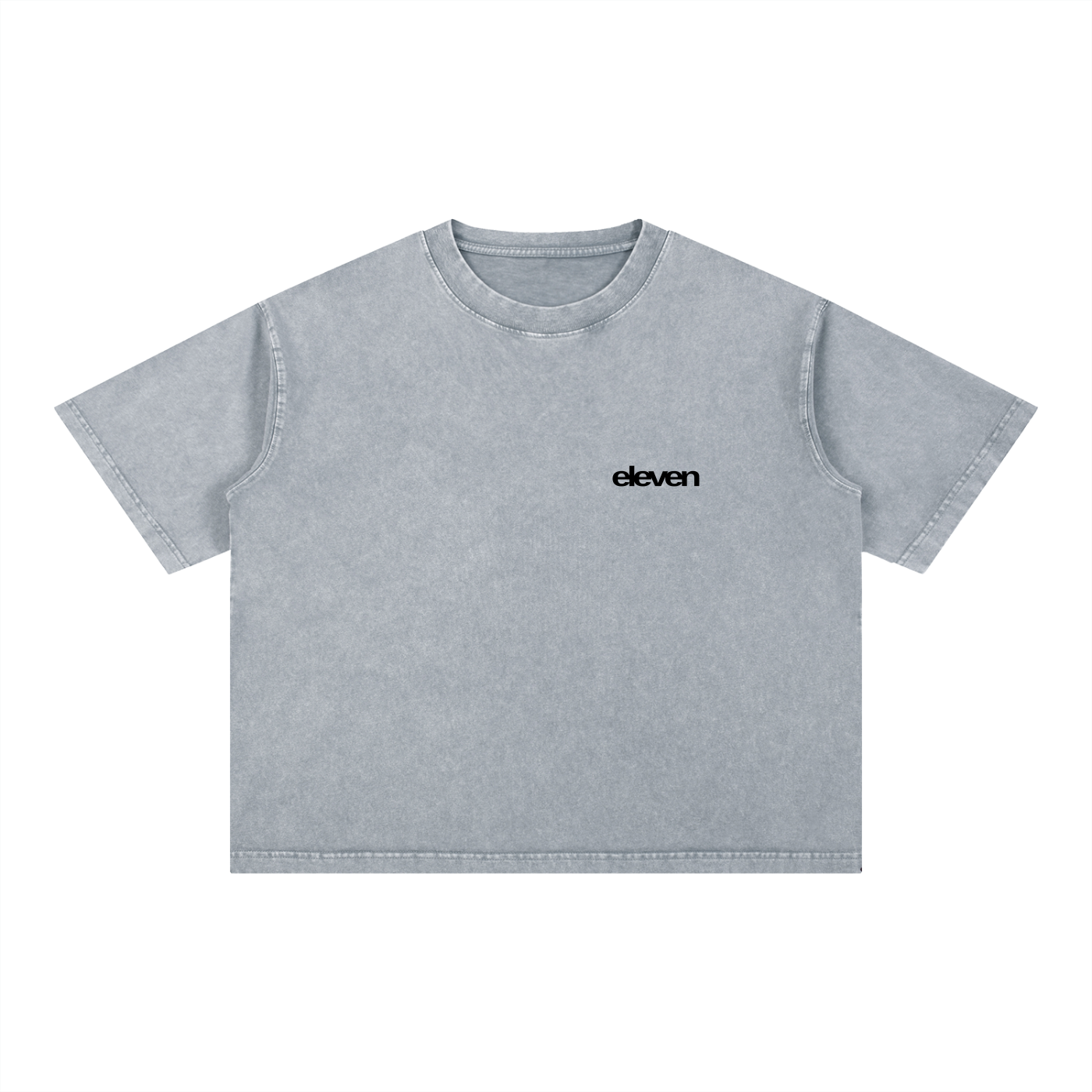Classic Eleven Logo Tee - Light Grey