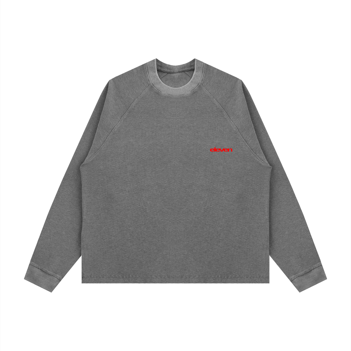 eleven L/S Waffle Knit