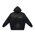 Signature Offset Star Hoodie - Black