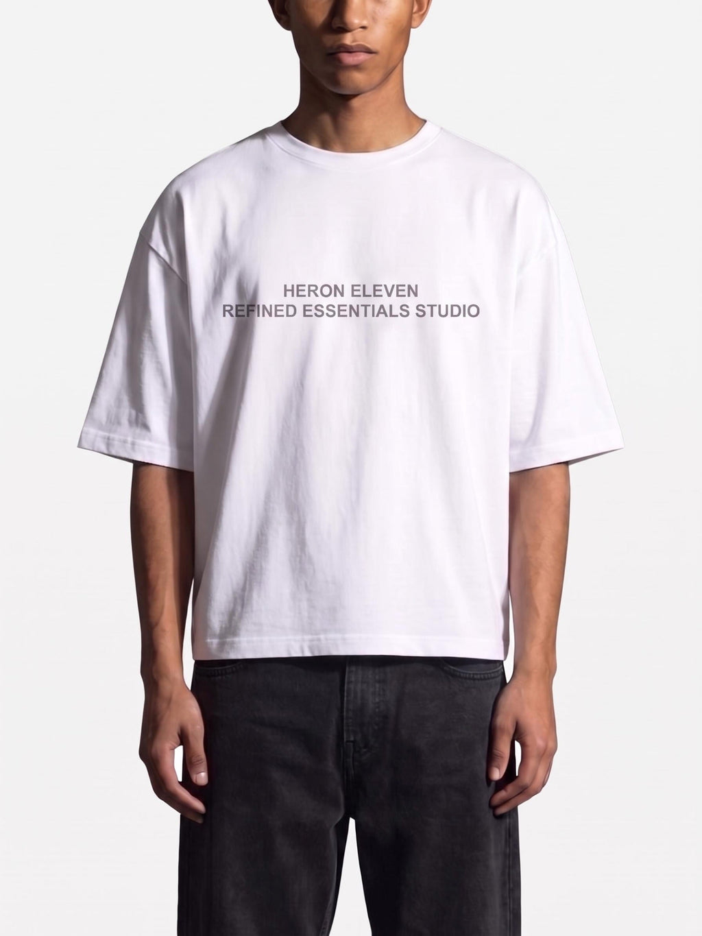 Studio Element Boxy T-shirt - White
