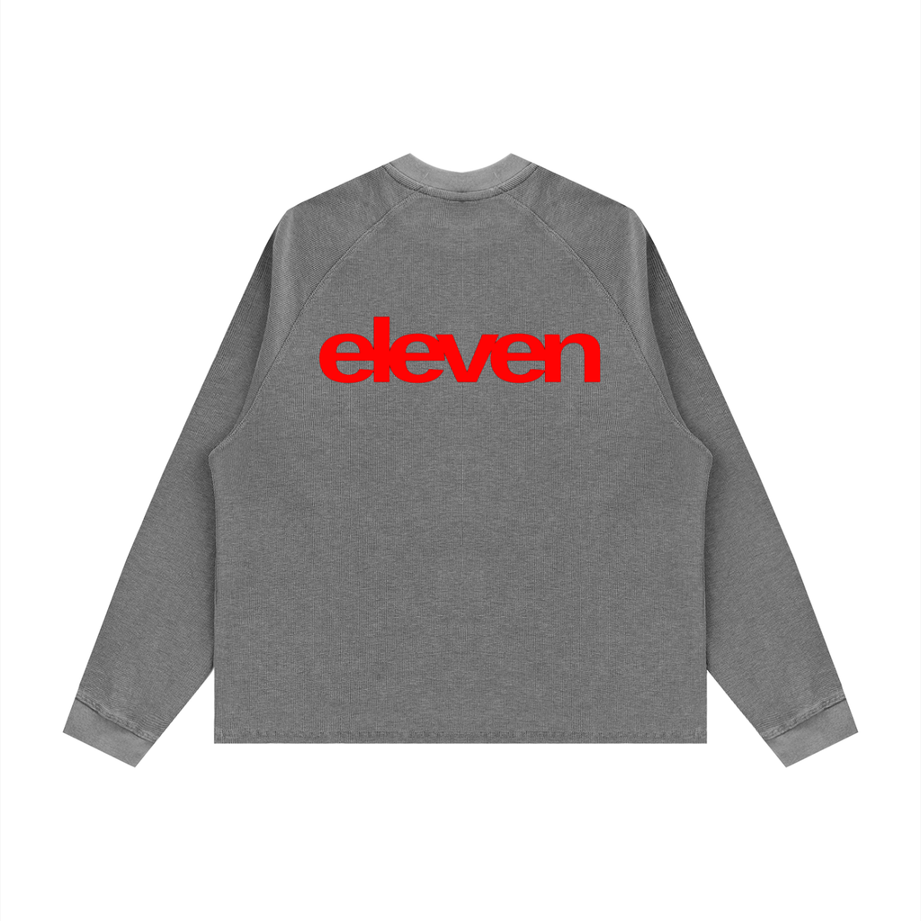 eleven L/S Waffle Knit