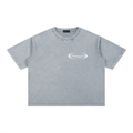 Boxy Sportswear Tee - Light Grey