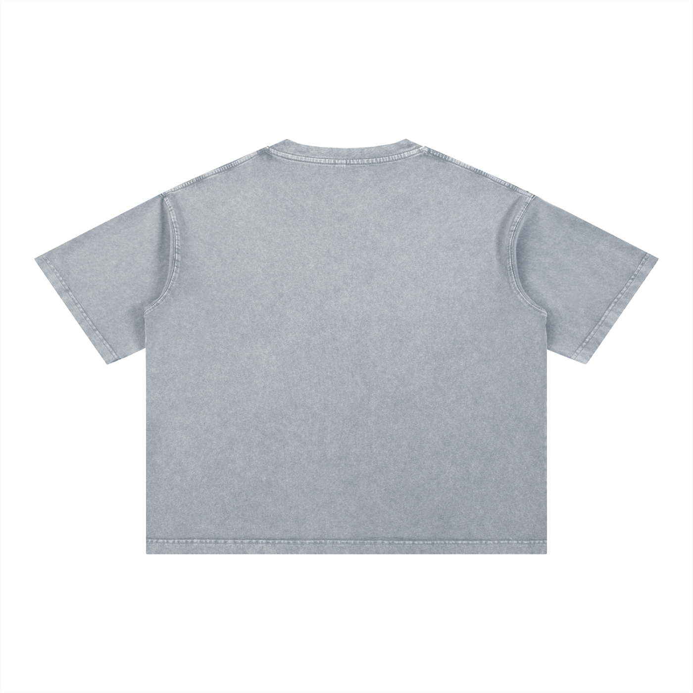 Boxy Sportwear Tee - Light Grey