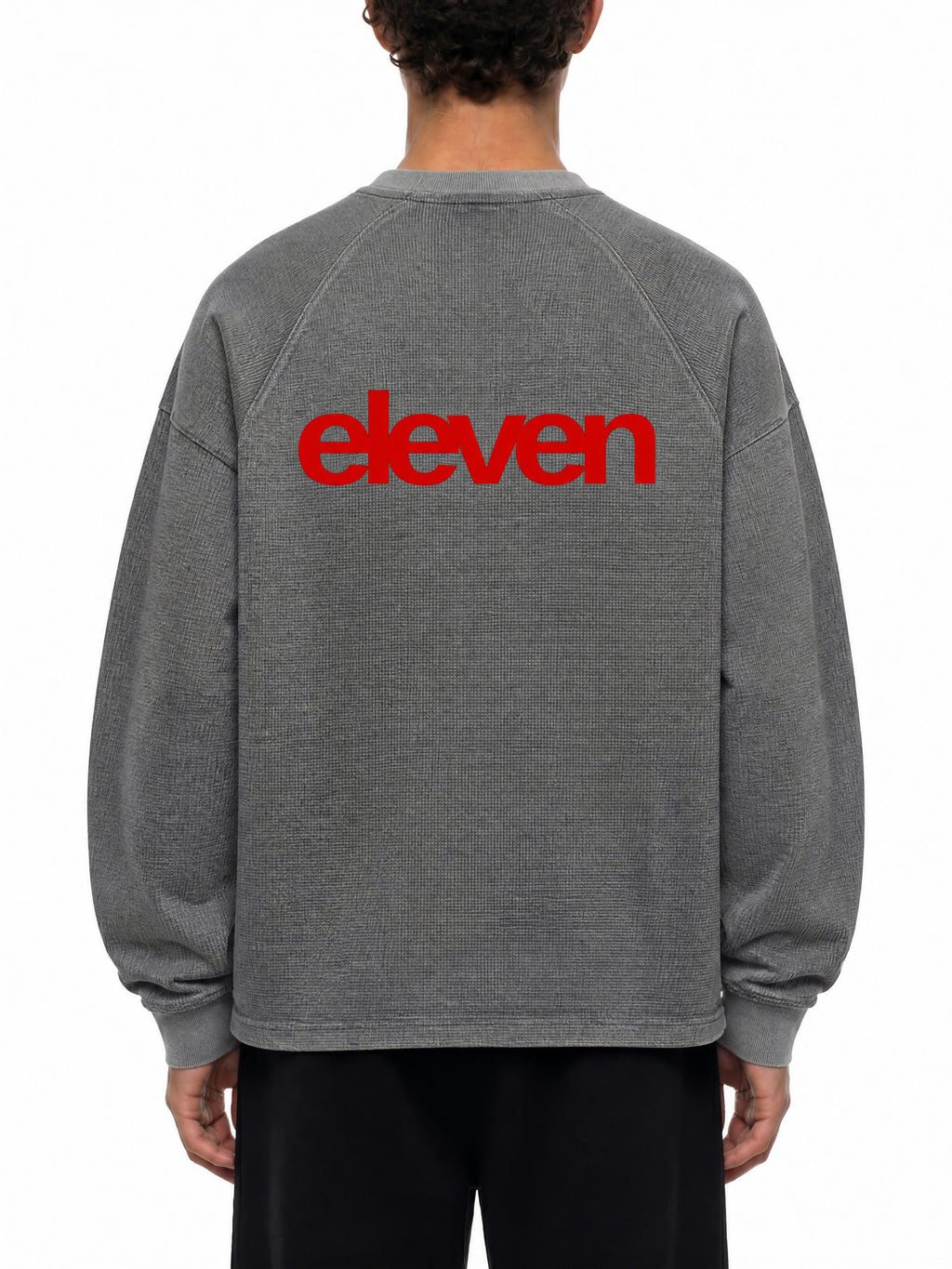 eleven L/S Waffle Knit