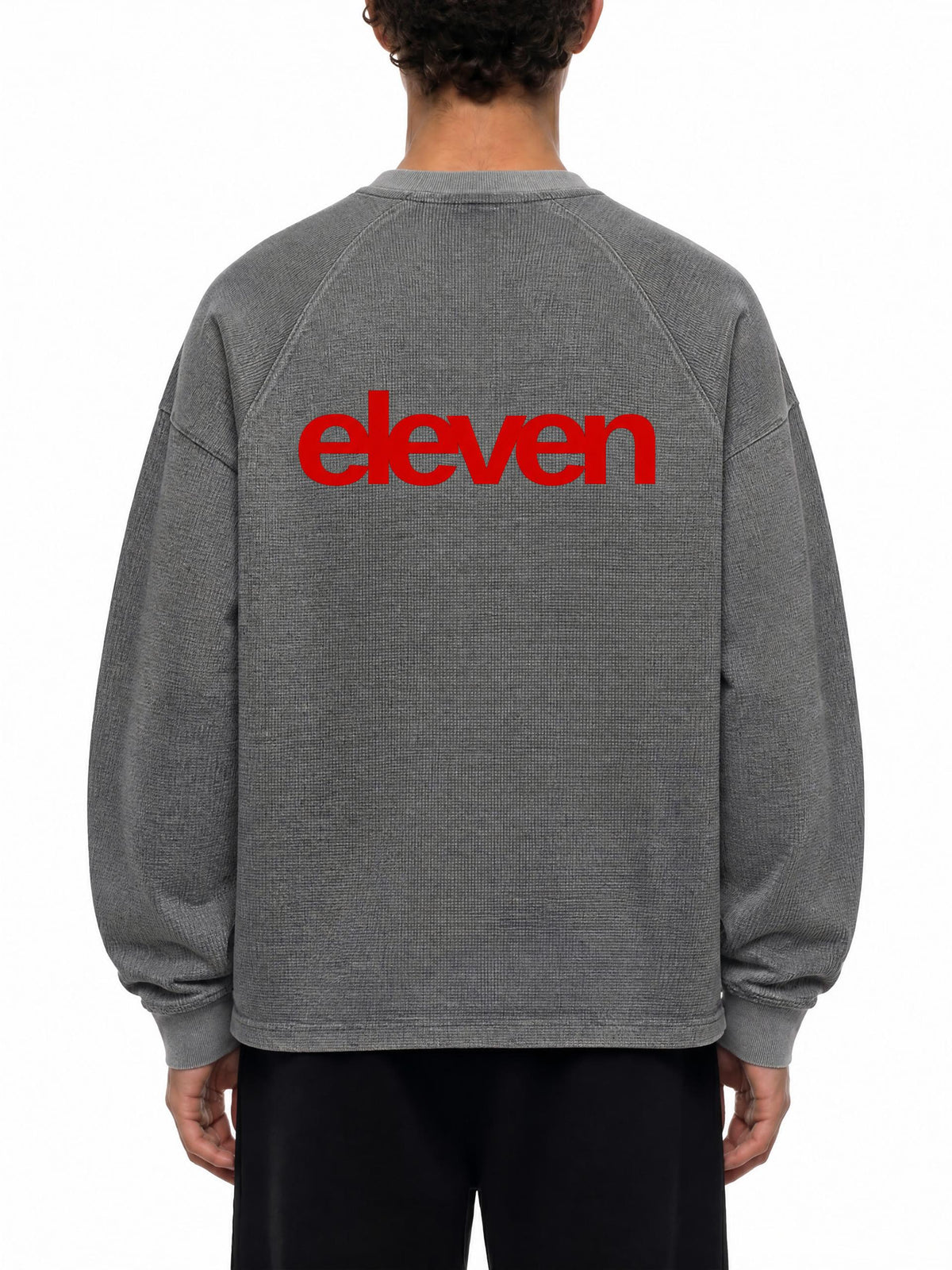 eleven L/S Waffle Knit