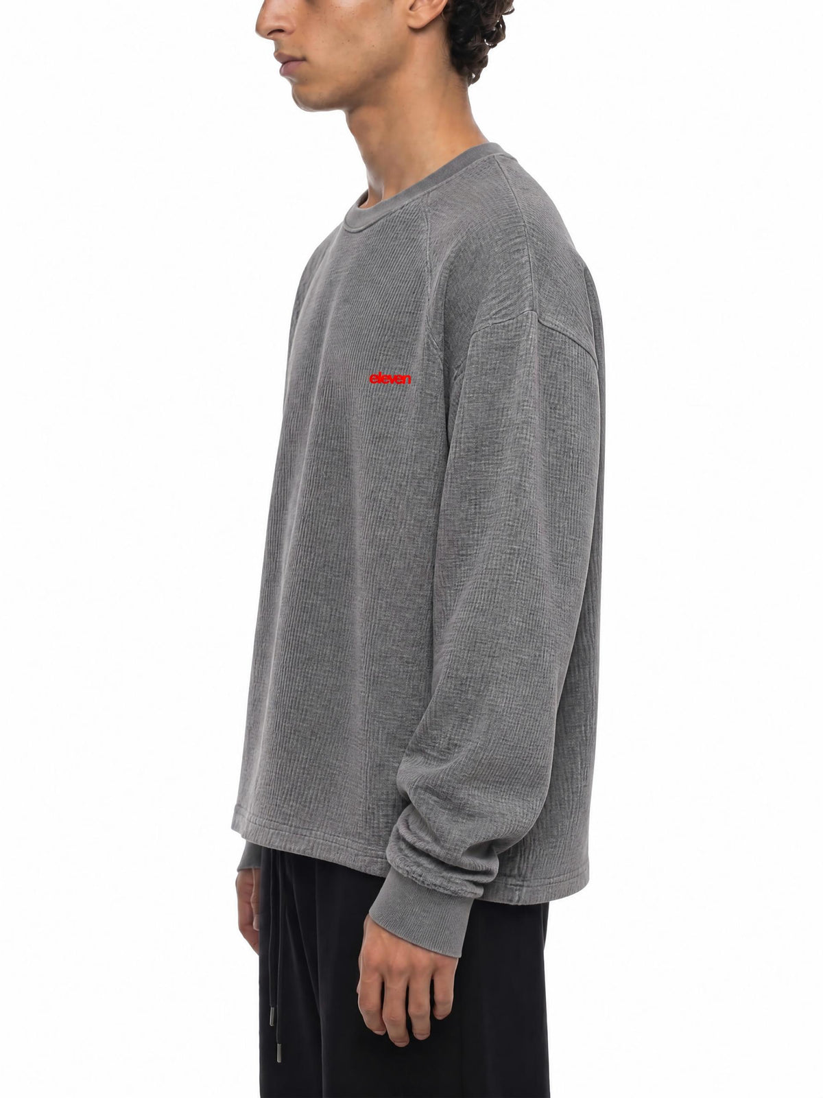 eleven L/S Waffle Knit