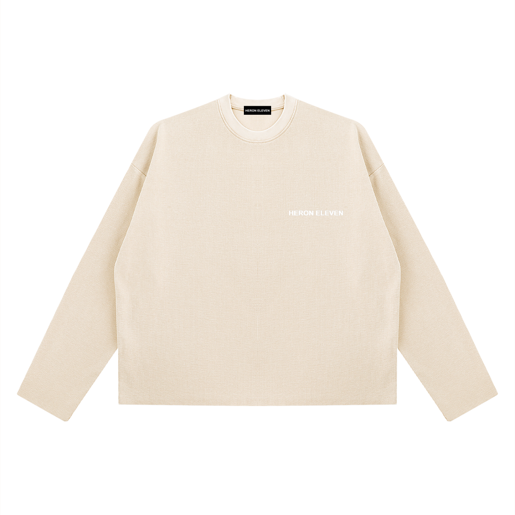 Low-Tide Waffle Knit - Light Apricot