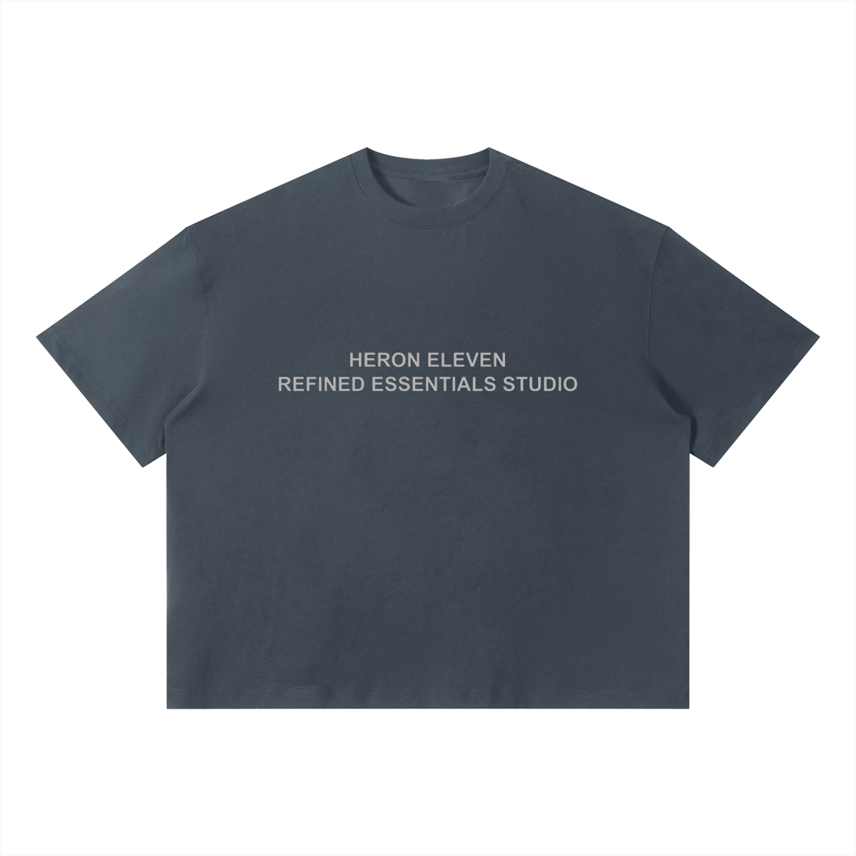 Studio Element Boxy T-shirt - Grey Blue