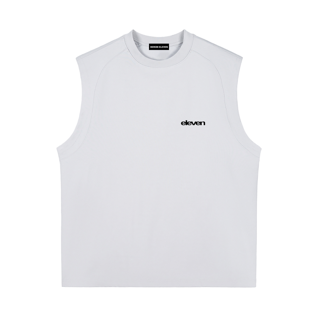 Sorona Track Tank - White