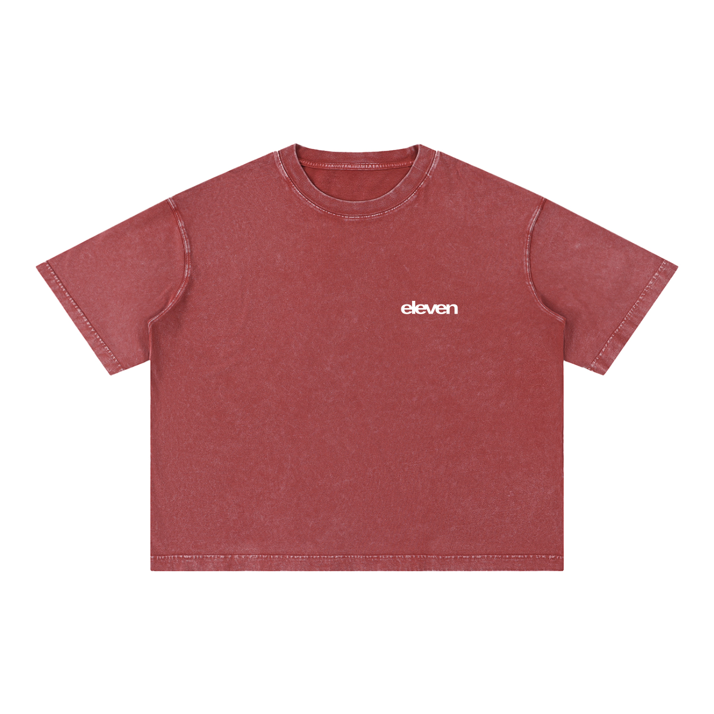 Classic Eleven Logo Tee - Red