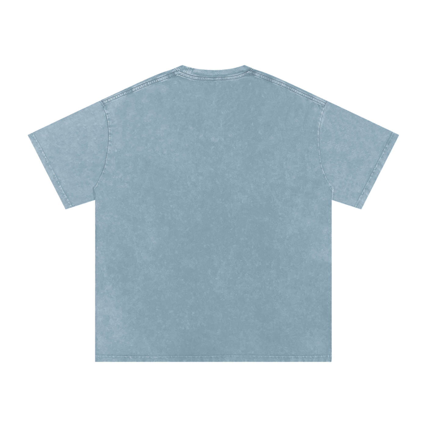 Snow Washed Oversized Cotton Tee -